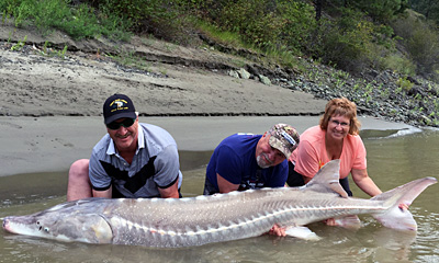 About River Monster Sturgeon Fishing Adventures BC